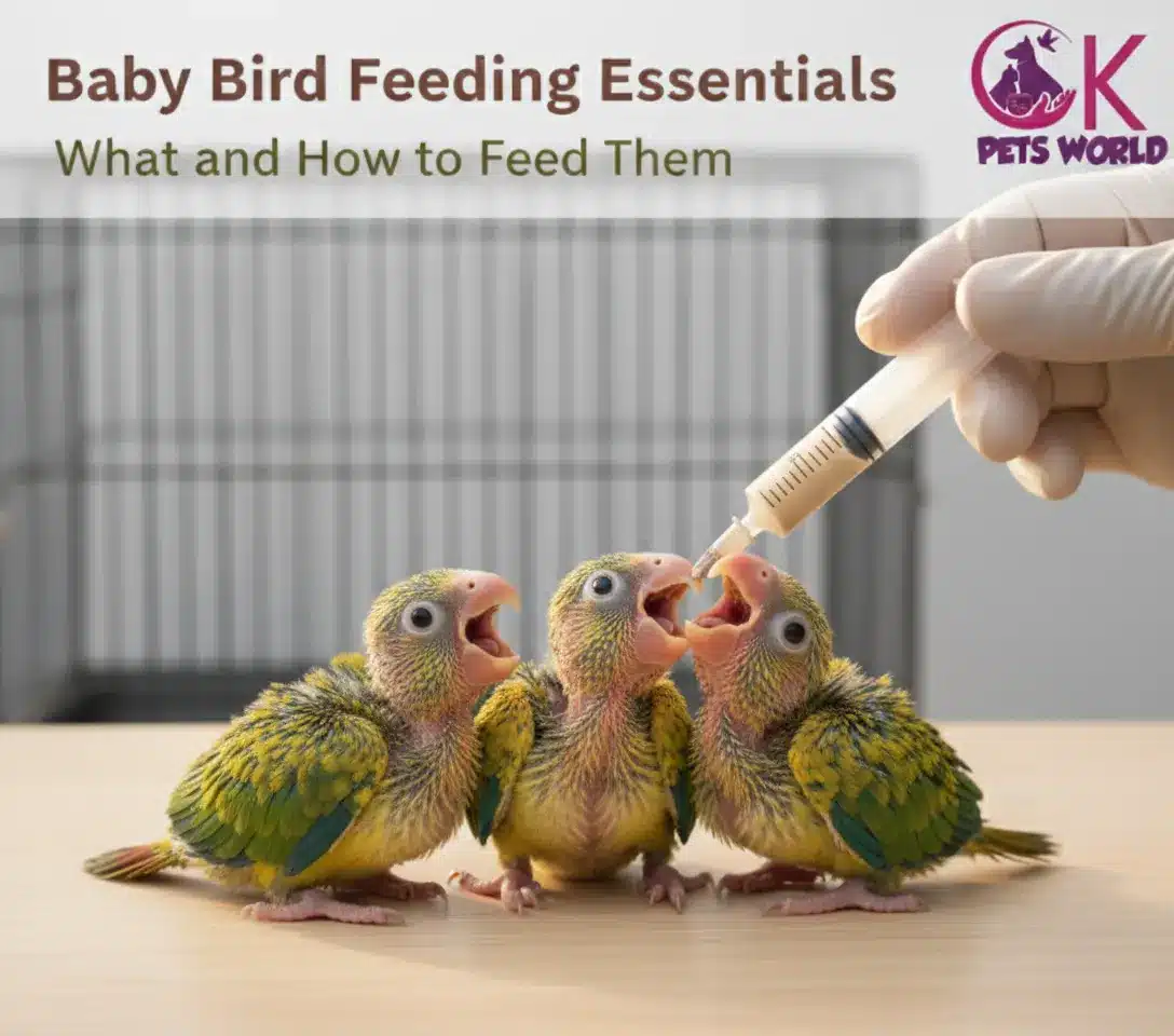 Baby Bird Feeding